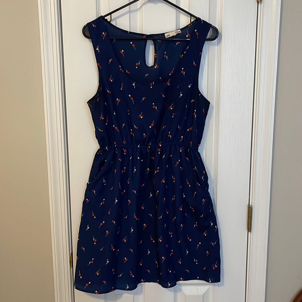 Cherry print dress